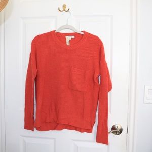 NWT Madewell Thompson Pocket Pullover Sweater